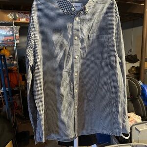 Goodfellow & Co Black and White Gingham Shirt